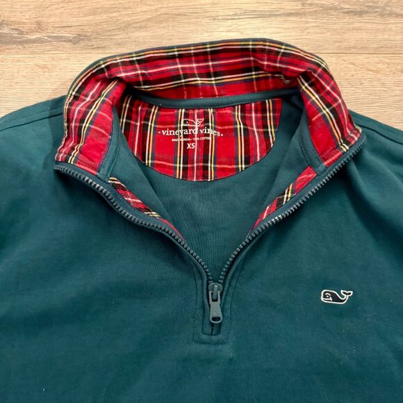 Vineyard Vines 3/4 Zip - Holiday Pattern - Picture 2 of 3